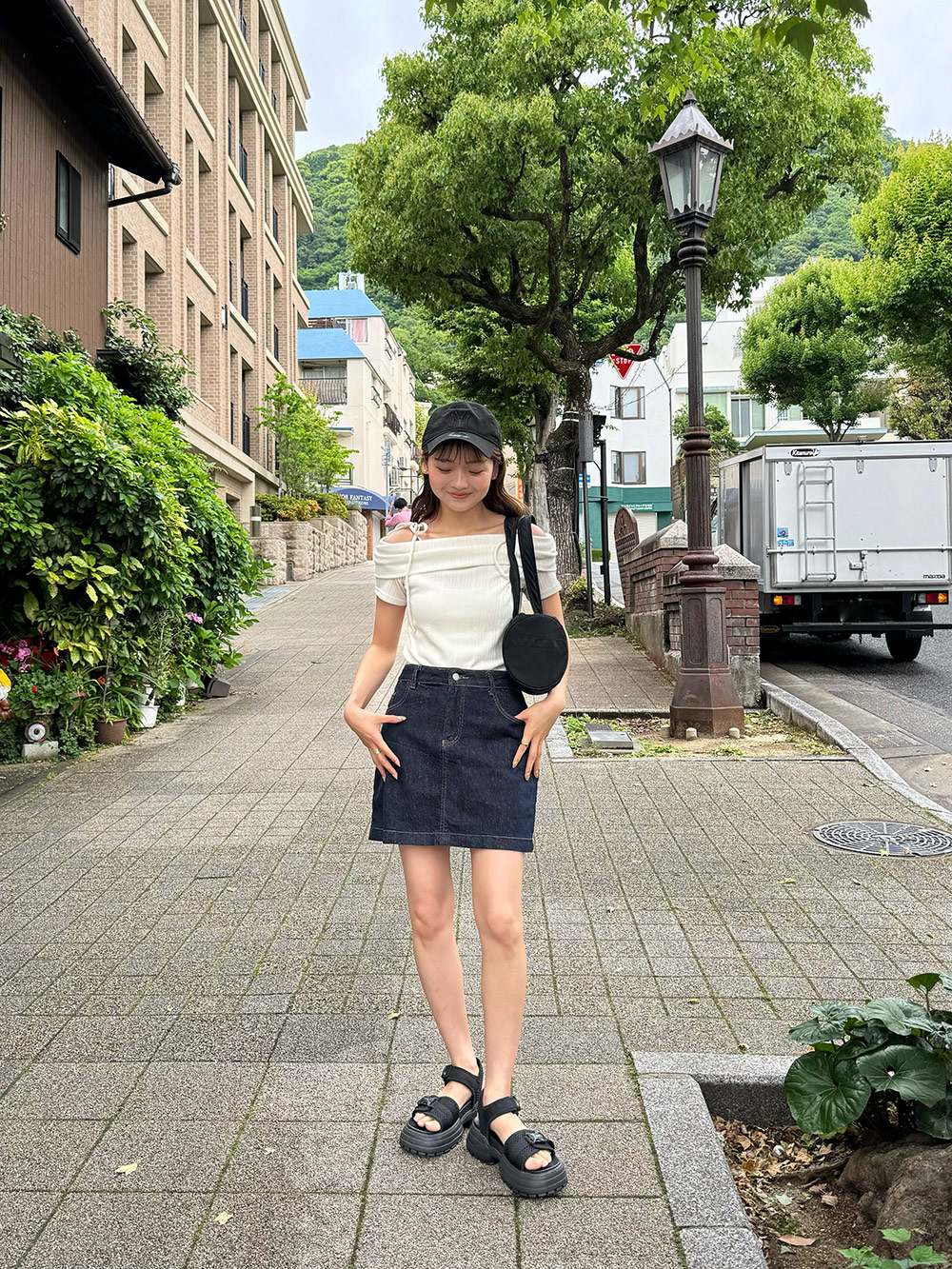 リボンオフショルTシャツ | 詳細画像20
