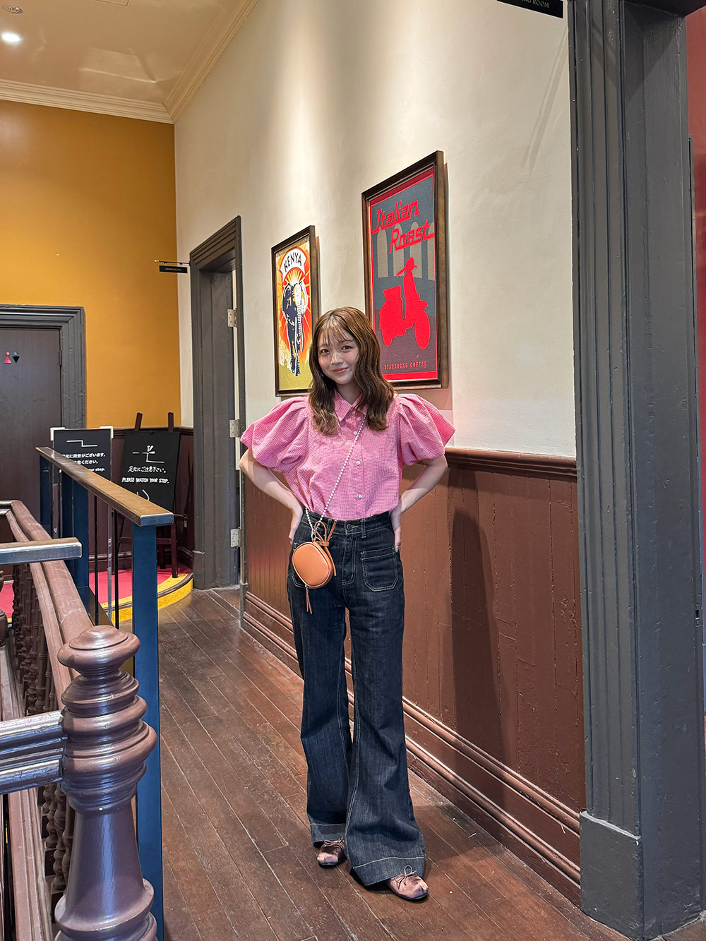 リボンキーリング付エコパールショルダーミニポーチバッグ | 詳細画像10