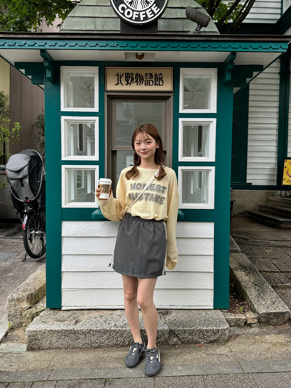 サイド配色ラインドローコードミニスカート | 詳細画像13