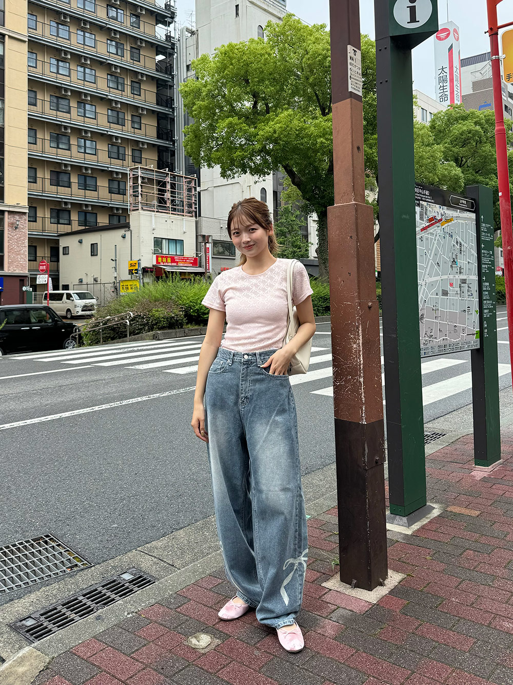 リボンシースルークロップドTシャツ | 詳細画像14
