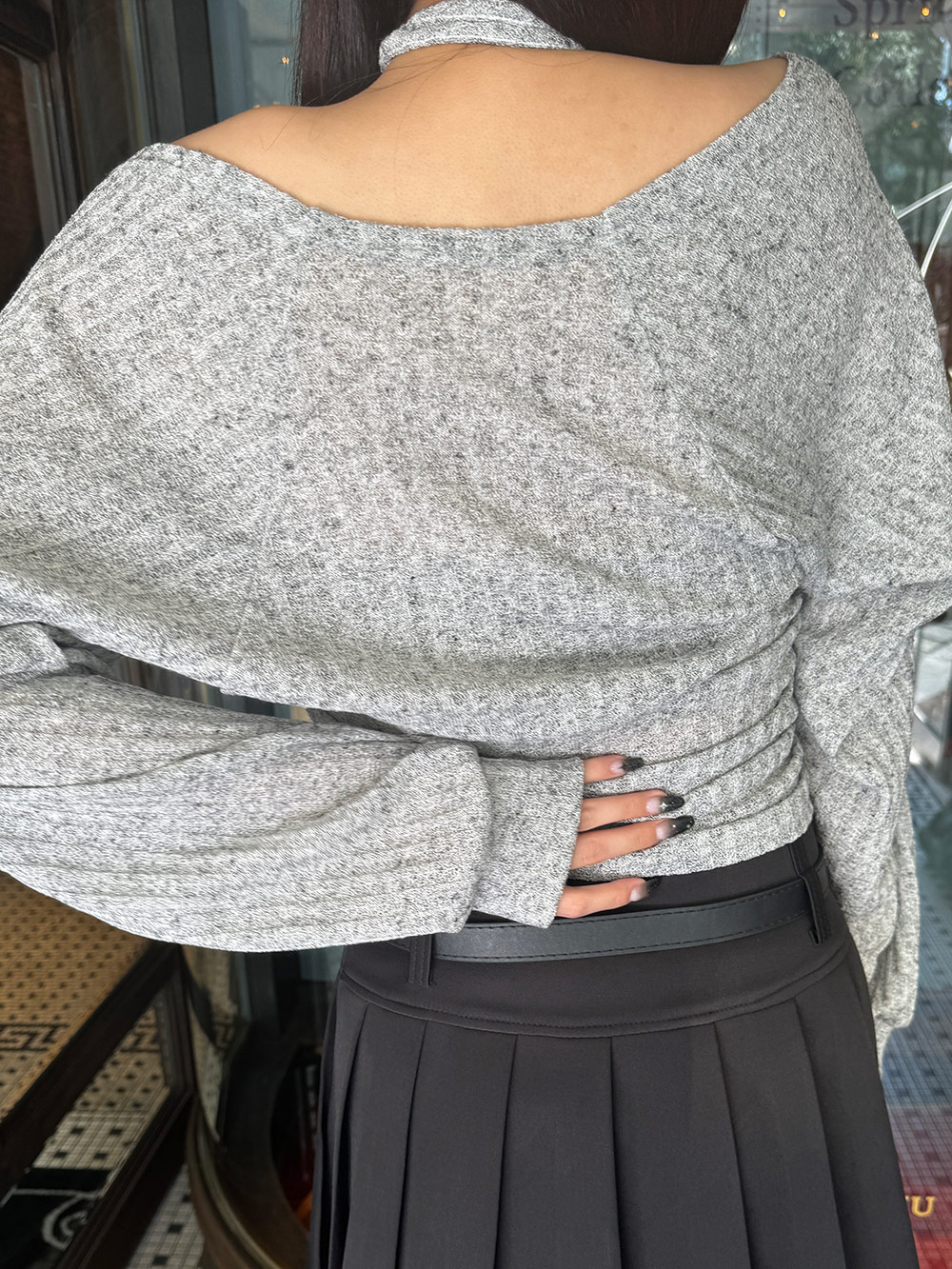 リネン混ホルターキャミソール&ボレロSET | 詳細画像18