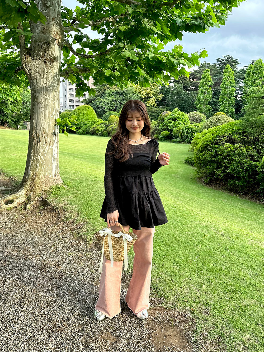 2WAYシアーTシャツ&リボンミニワンピースSET | 詳細画像16