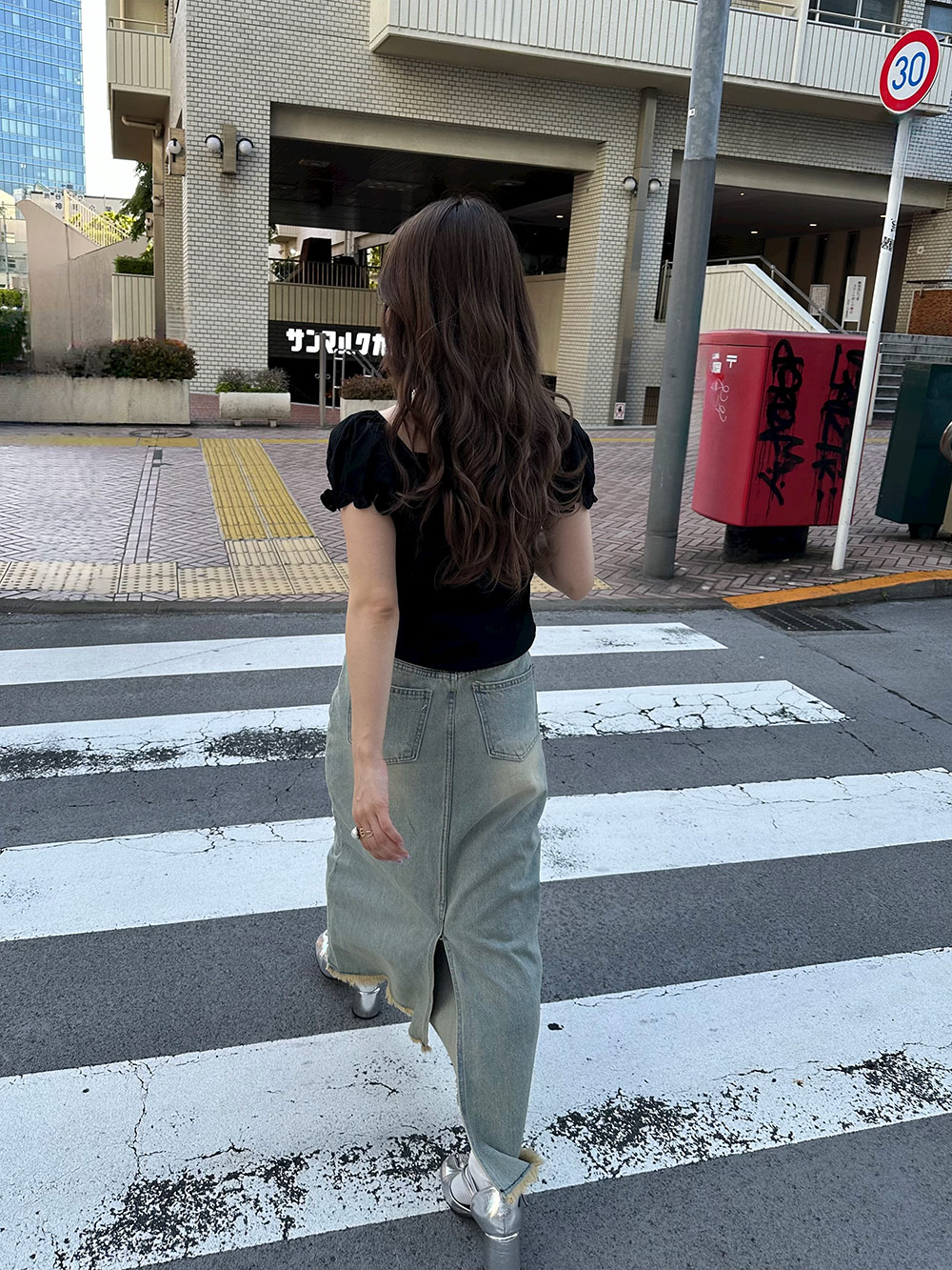 2WAYクロップド半袖ブラウス | 詳細画像11