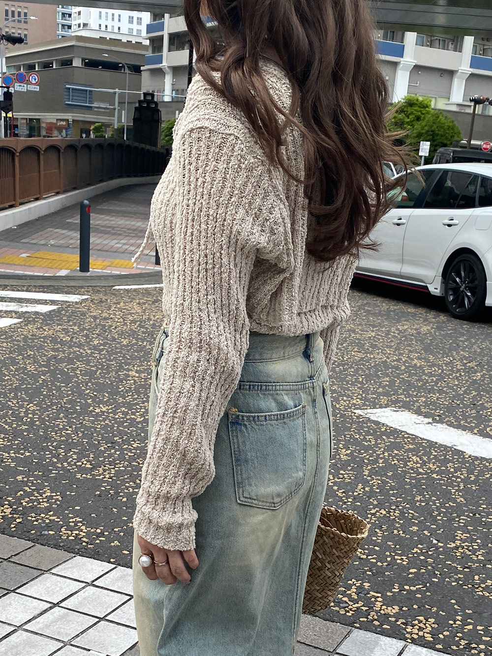 ブークレノースリーブ&リボンカーディガンSET | 詳細画像10