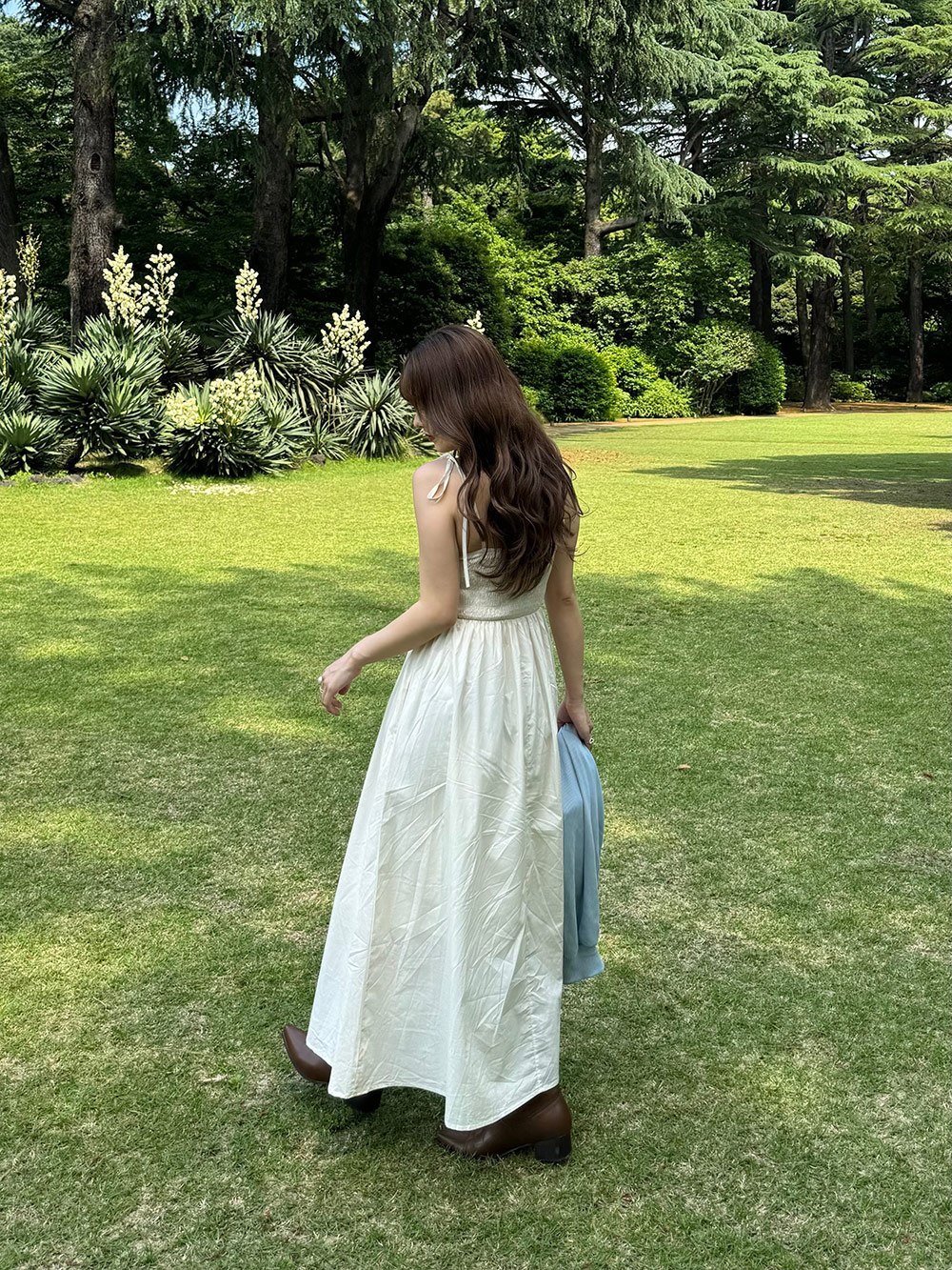 シャーリングリボンビスチェワンピース | 詳細画像4