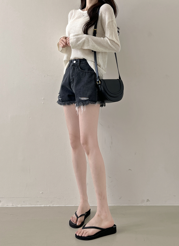 TINYCOTTONS プードル柄デニムパンツ 8y