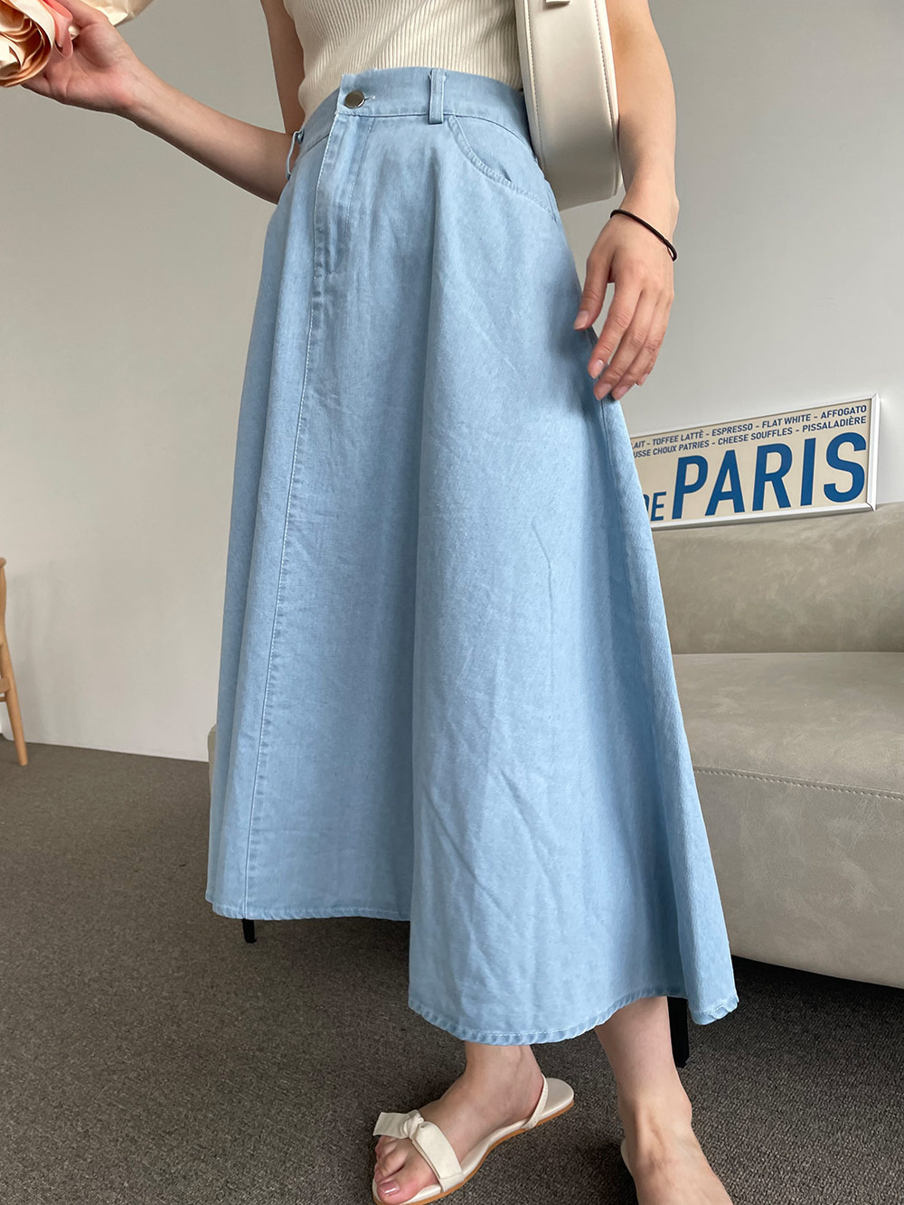 デニムフレアスカート | 詳細画像10