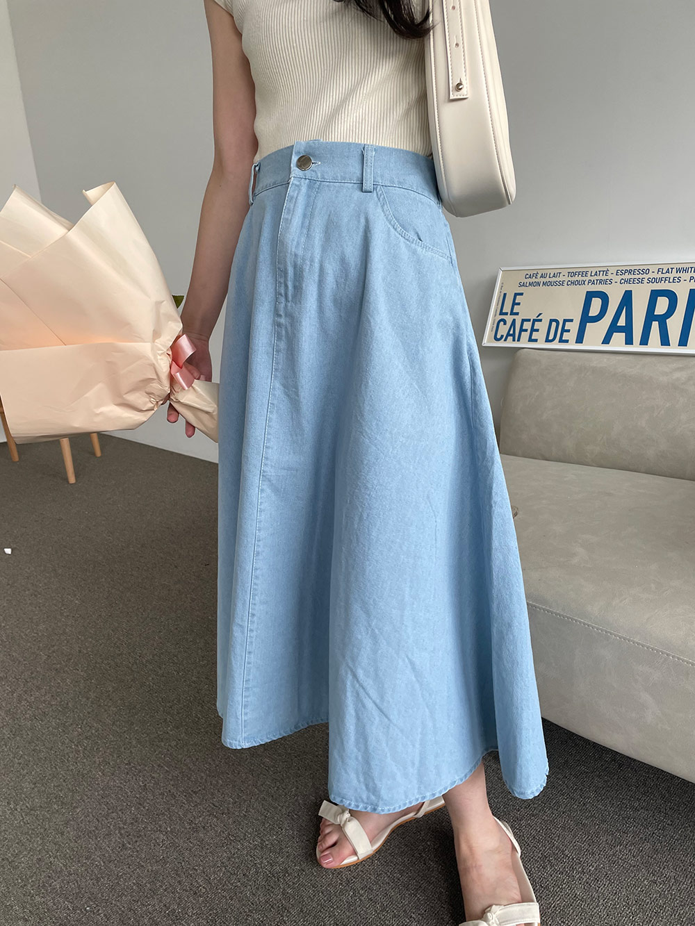 デニムフレアスカート | 詳細画像11