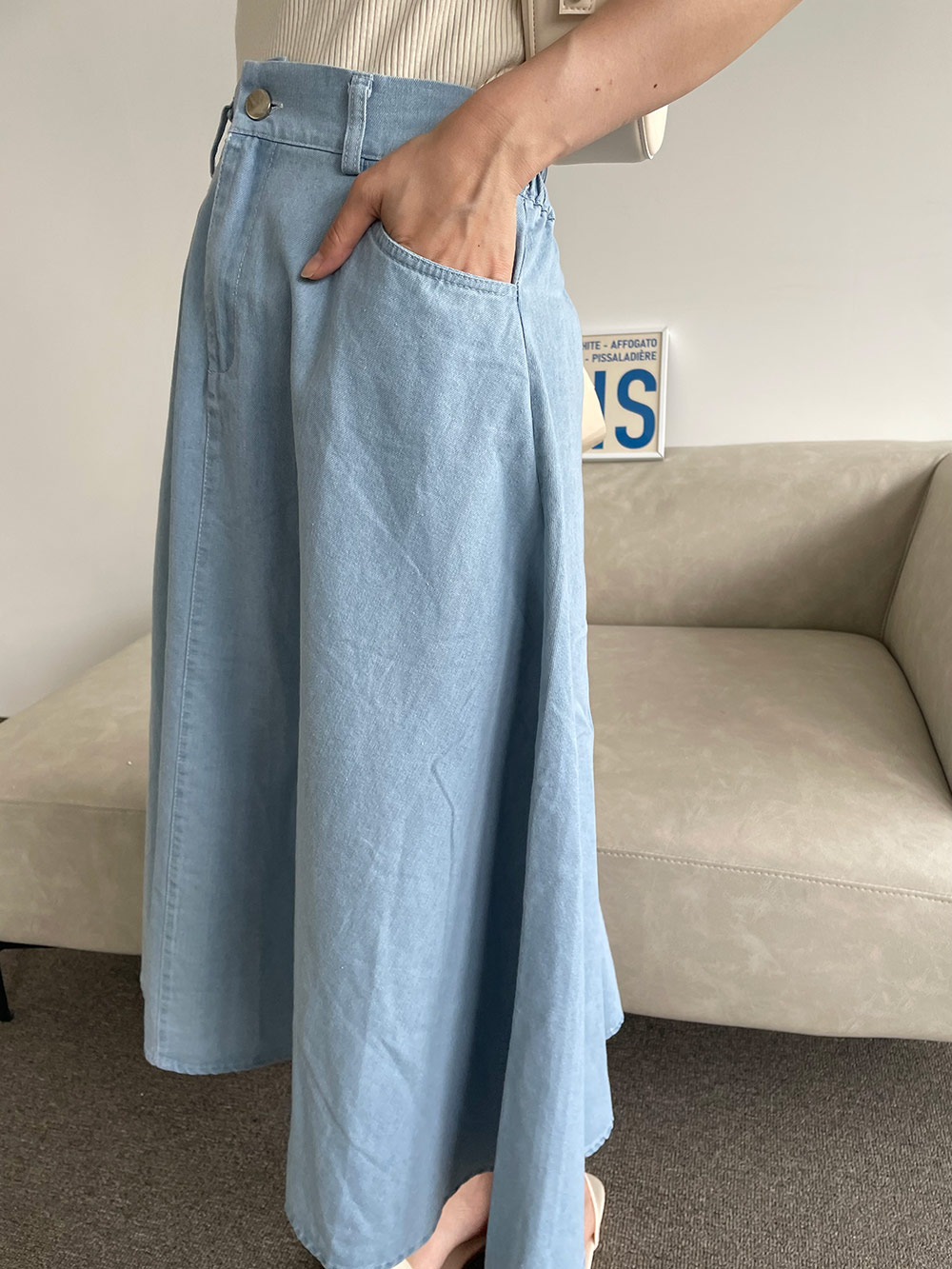 デニムフレアスカート | 詳細画像13