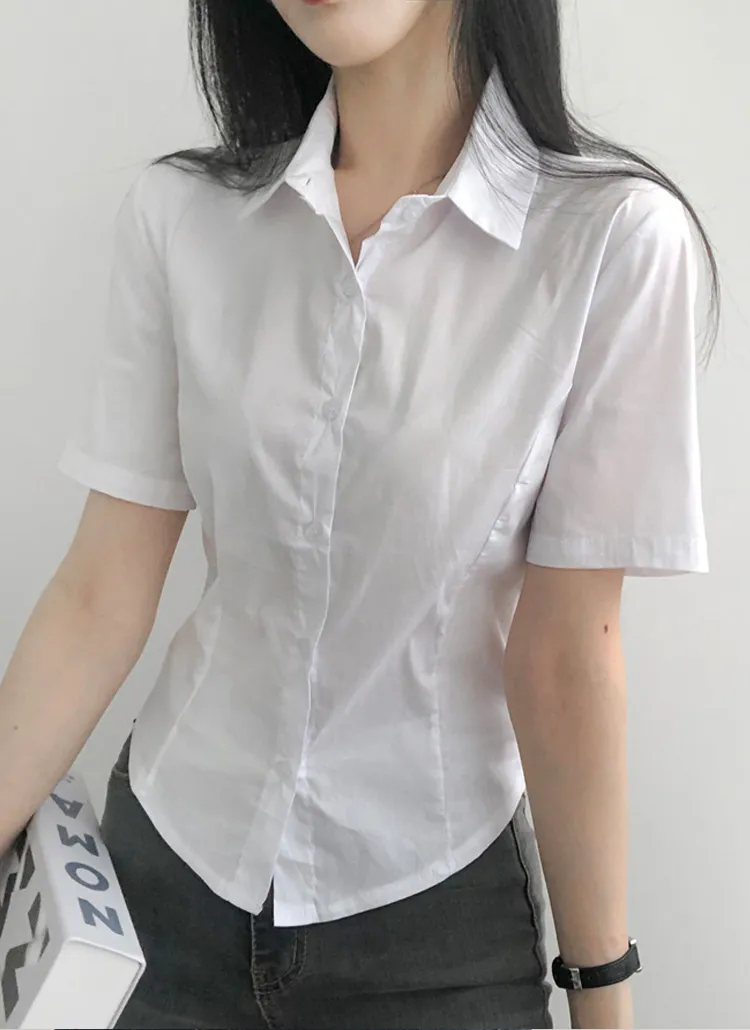 スリム半袖シャツ | lilisense | 詳細画像1