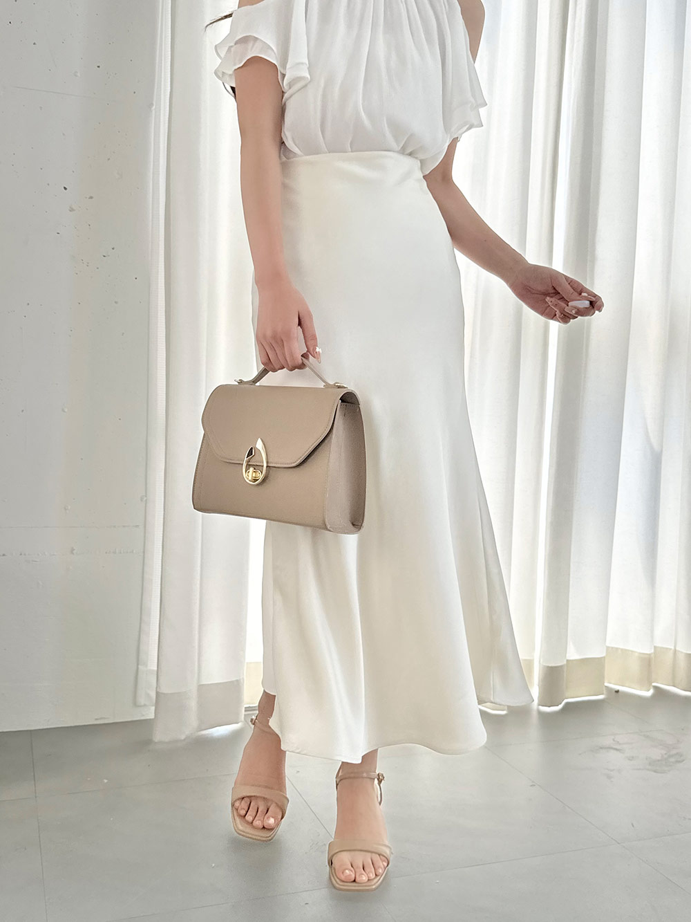 サテンロングマーメイドスカート | 詳細画像10