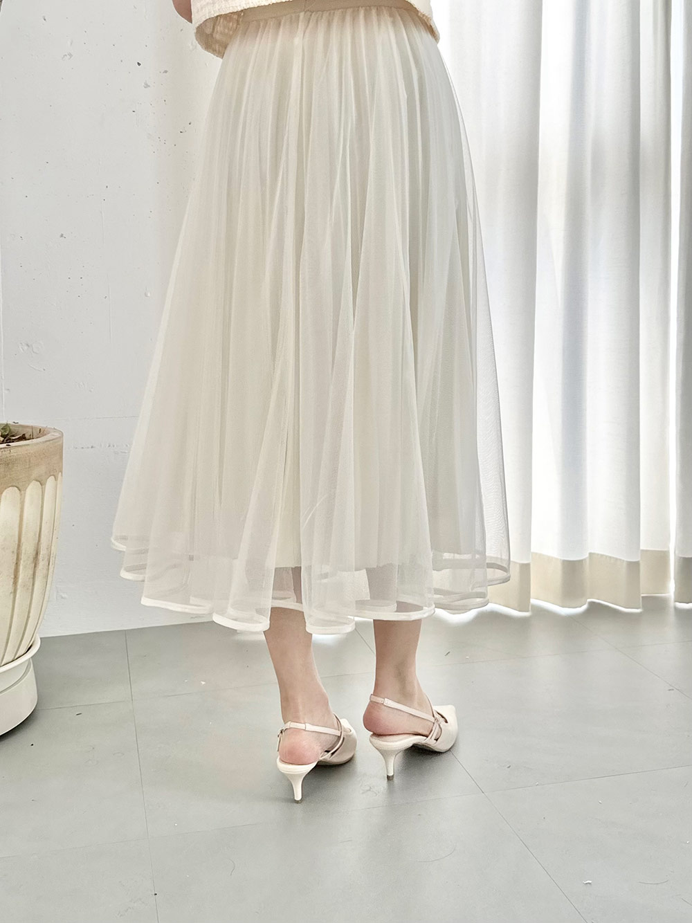 スリムトゥスリングバックシューズ | 詳細画像7