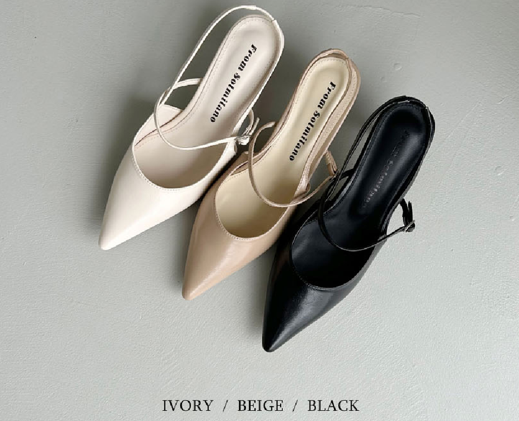 スリムトゥスリングバックシューズ | 詳細画像13