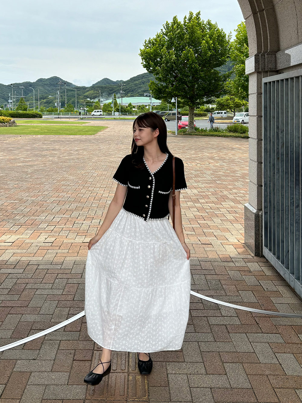 アイレットレースロングスカート | 詳細画像18