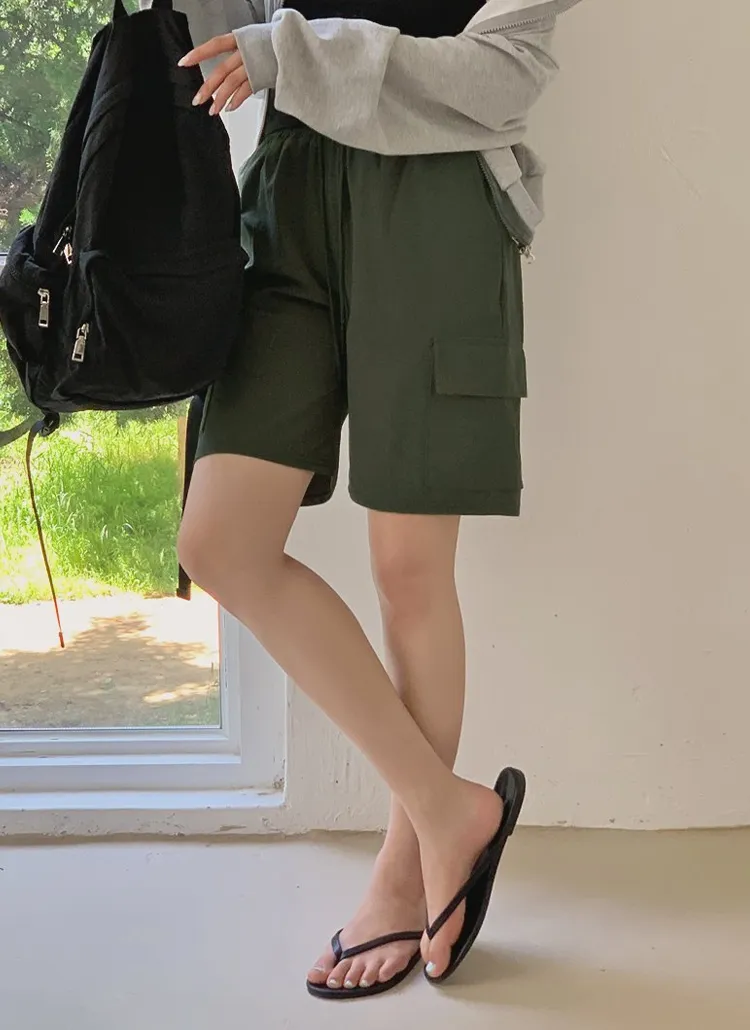 ドロストカーゴハーフパンツ | hotping | 詳細画像1