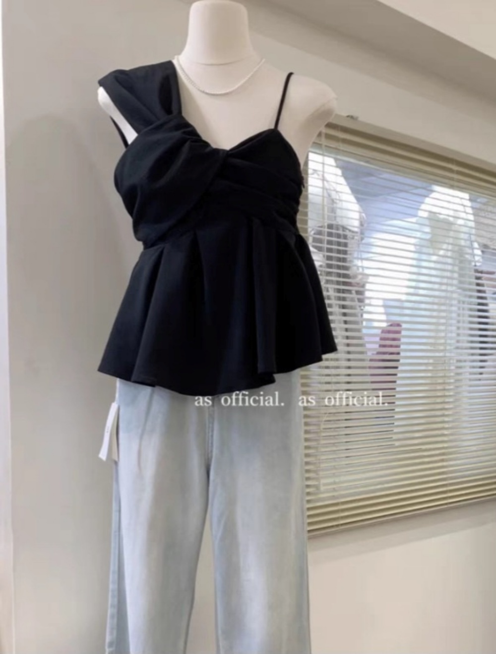 アンバランスぺプラムノースリーブ | 詳細画像18
