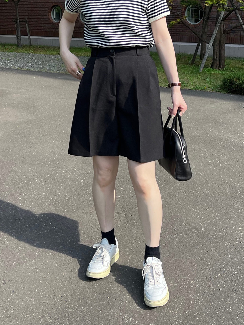 タックハーフパンツ | 詳細画像7