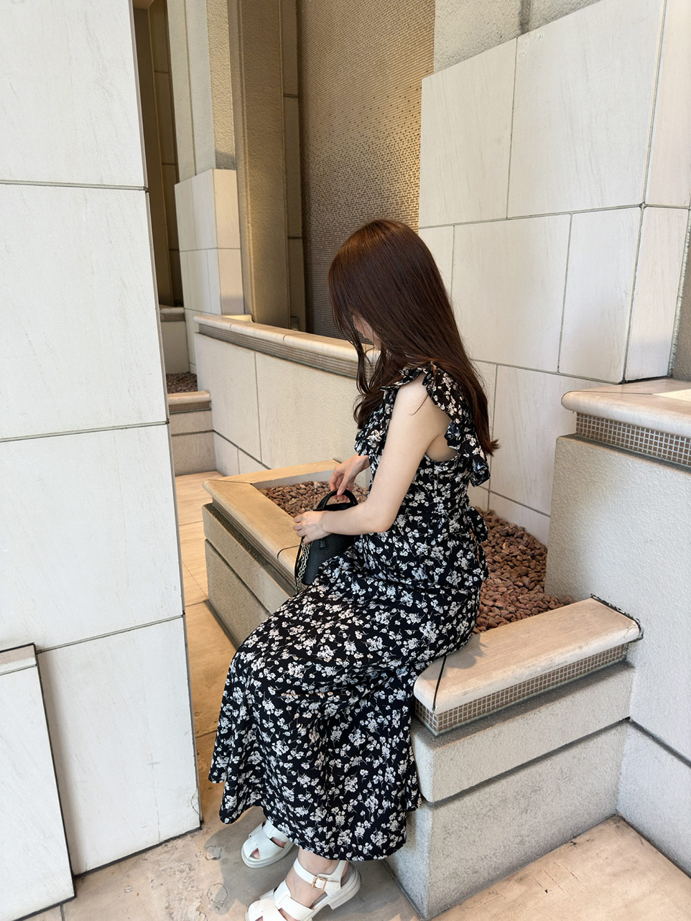 2WAY花柄フリルワンピース | 詳細画像10