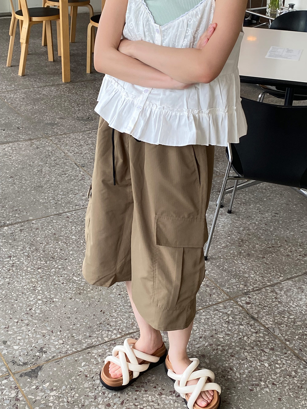 ワイドカーゴハーフパンツ | 詳細画像3