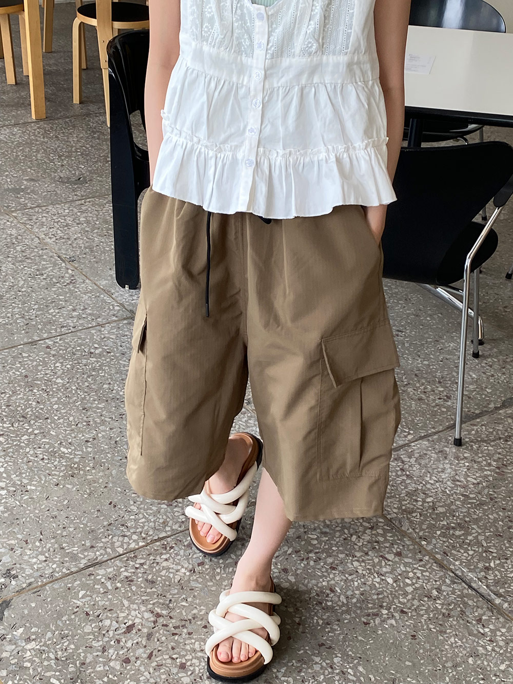 ワイドカーゴハーフパンツ | 詳細画像5