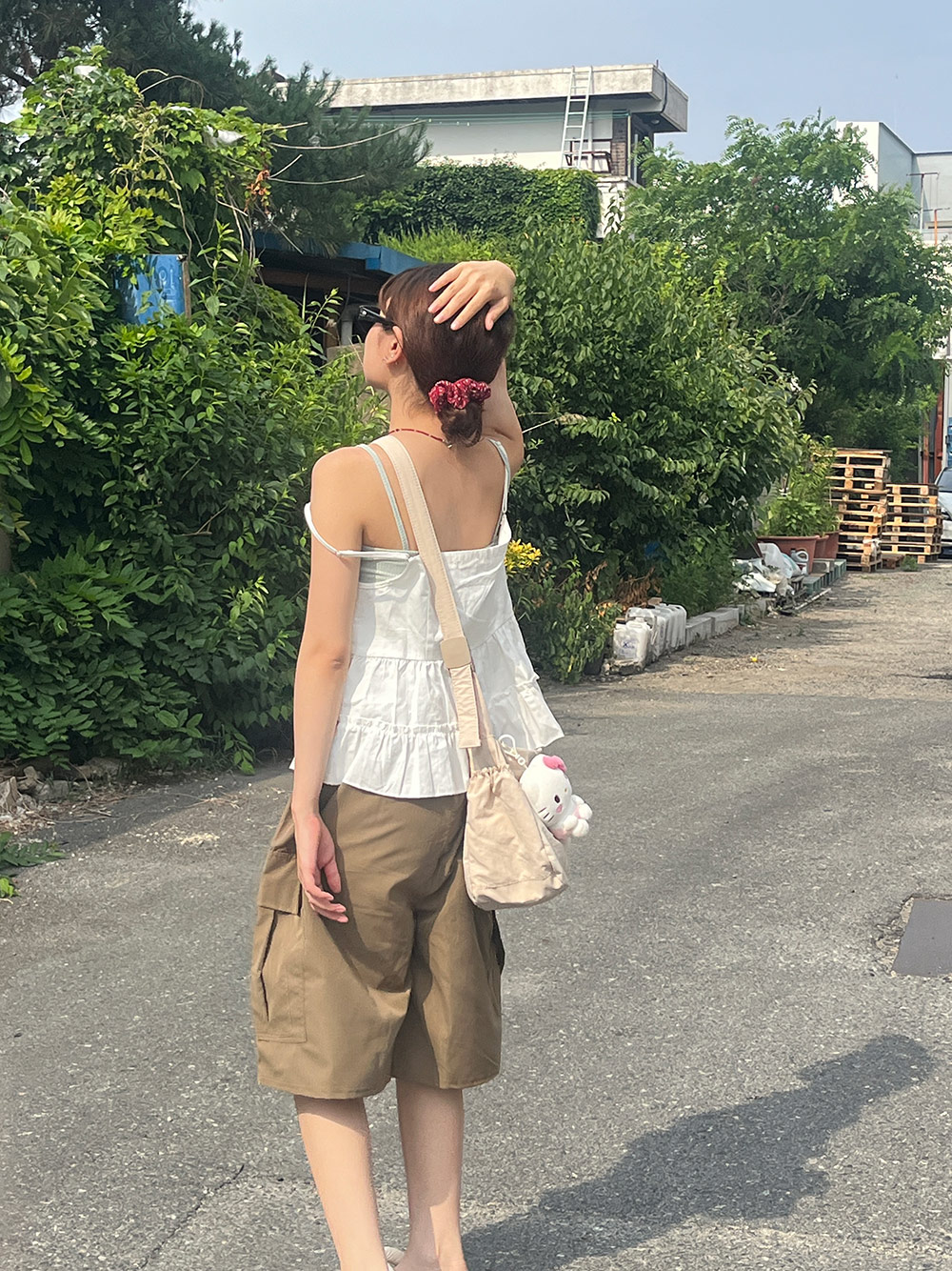 ワイドカーゴハーフパンツ | 詳細画像12