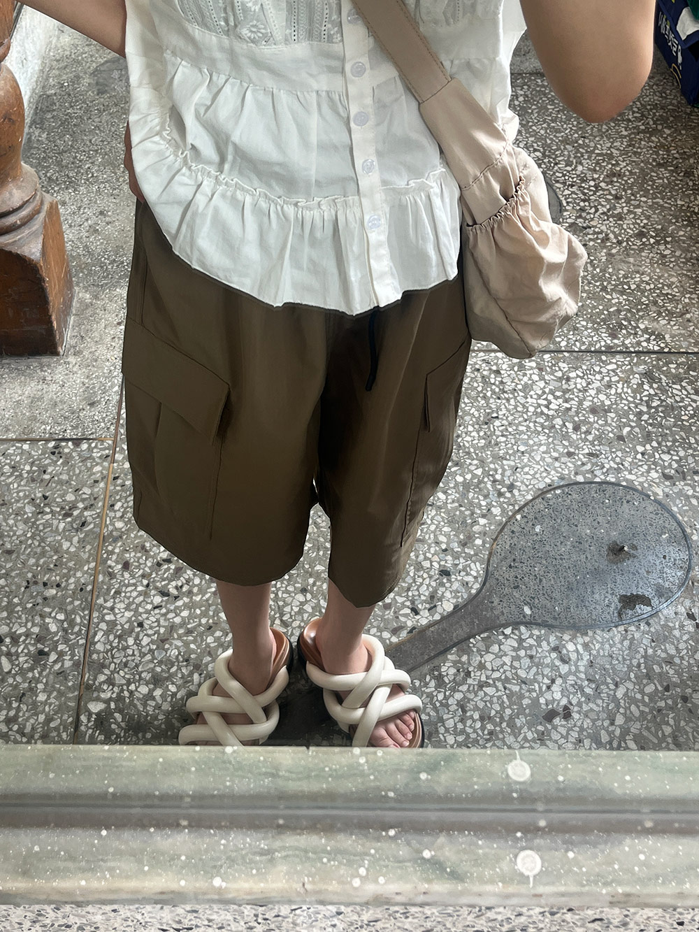 ワイドカーゴハーフパンツ | 詳細画像13