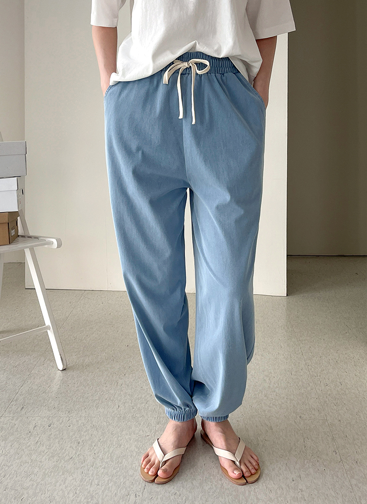 デニムジョガーパンツ NAVY ニットデニムジョガーパンツ キッズ