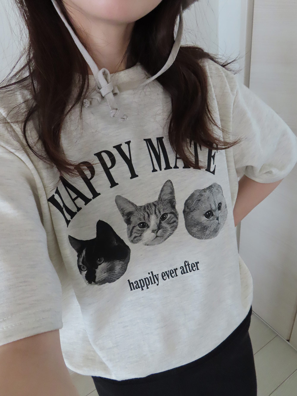 スリーキャッツプリントTシャツ | 詳細画像19