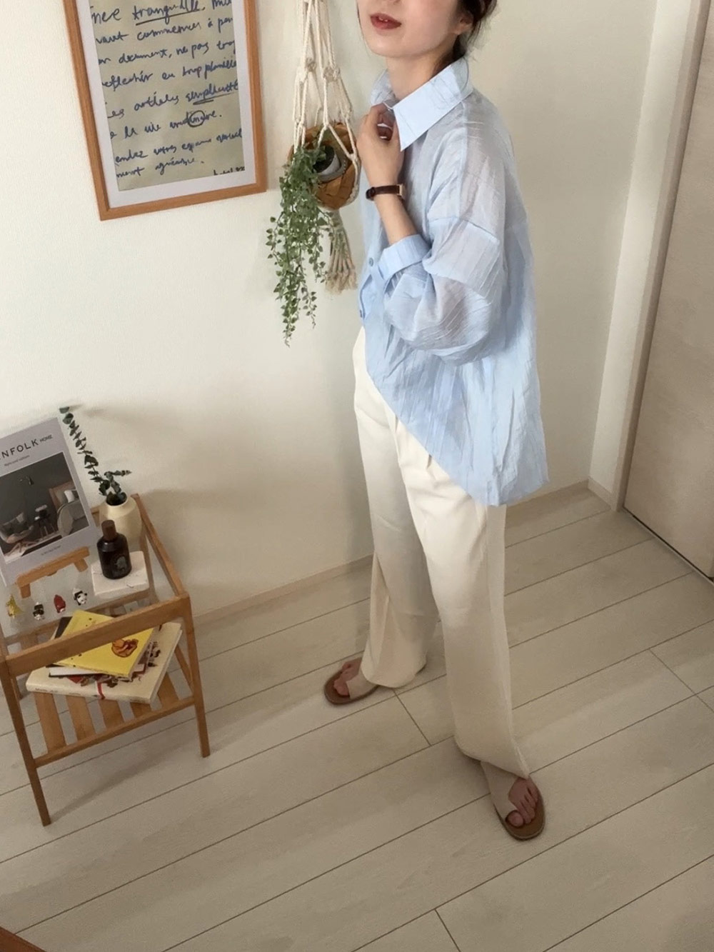 ワイドスラックスパンツ | 詳細画像13
