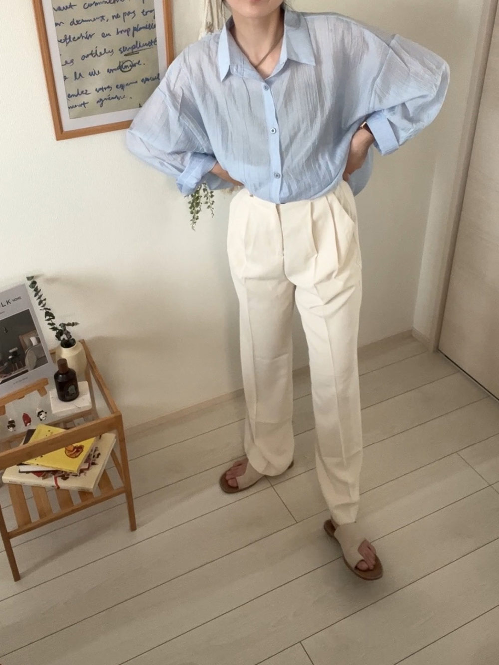 ワイドスラックスパンツ | 詳細画像14