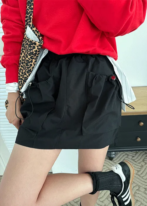 ツーフラップミニスカートパンツ | SSENUNNI | 詳細画像1