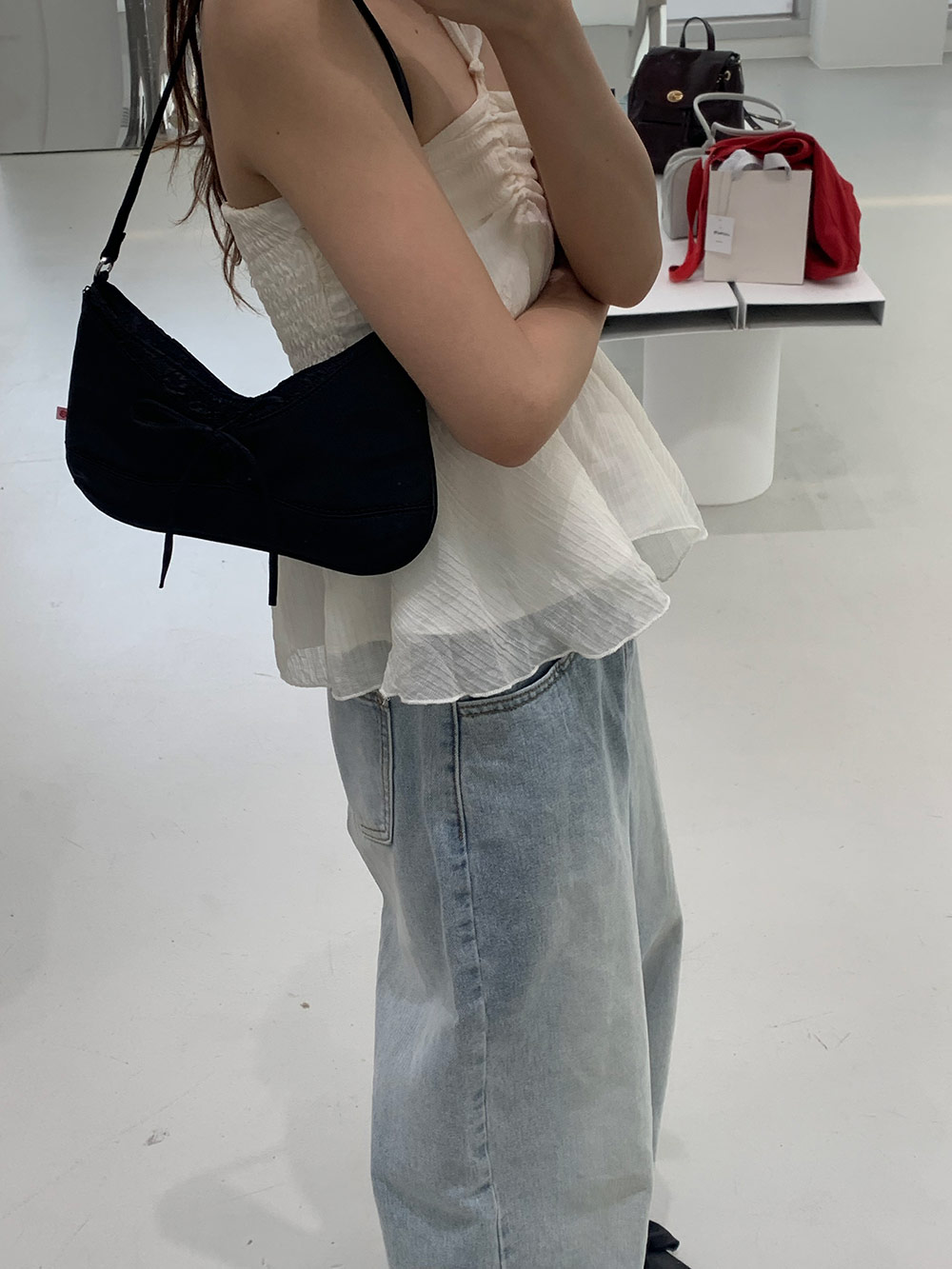 ロングワイドデニムパンツ | 詳細画像15