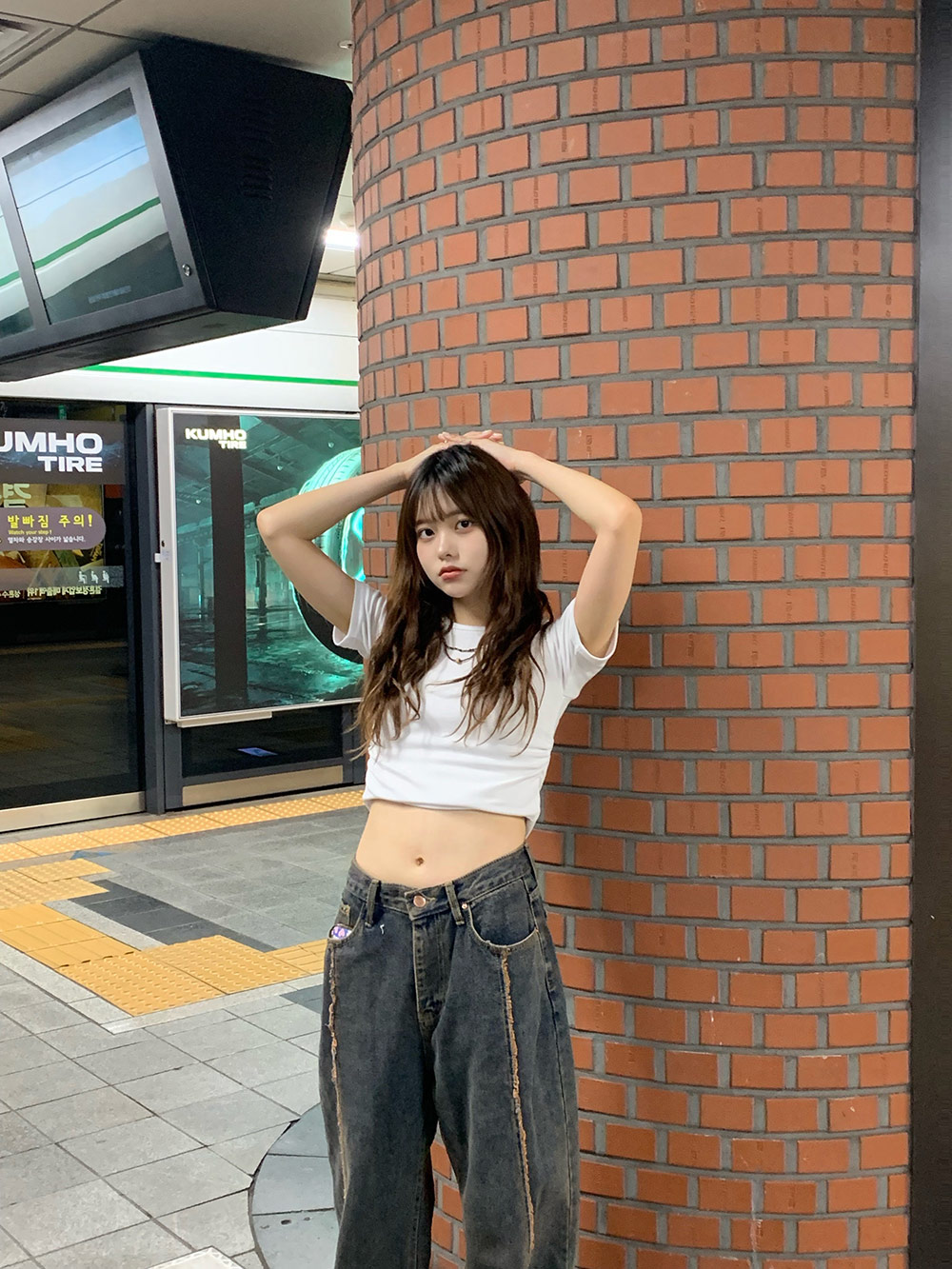 サイドシャーリングクロップドTシャツ | 詳細画像10