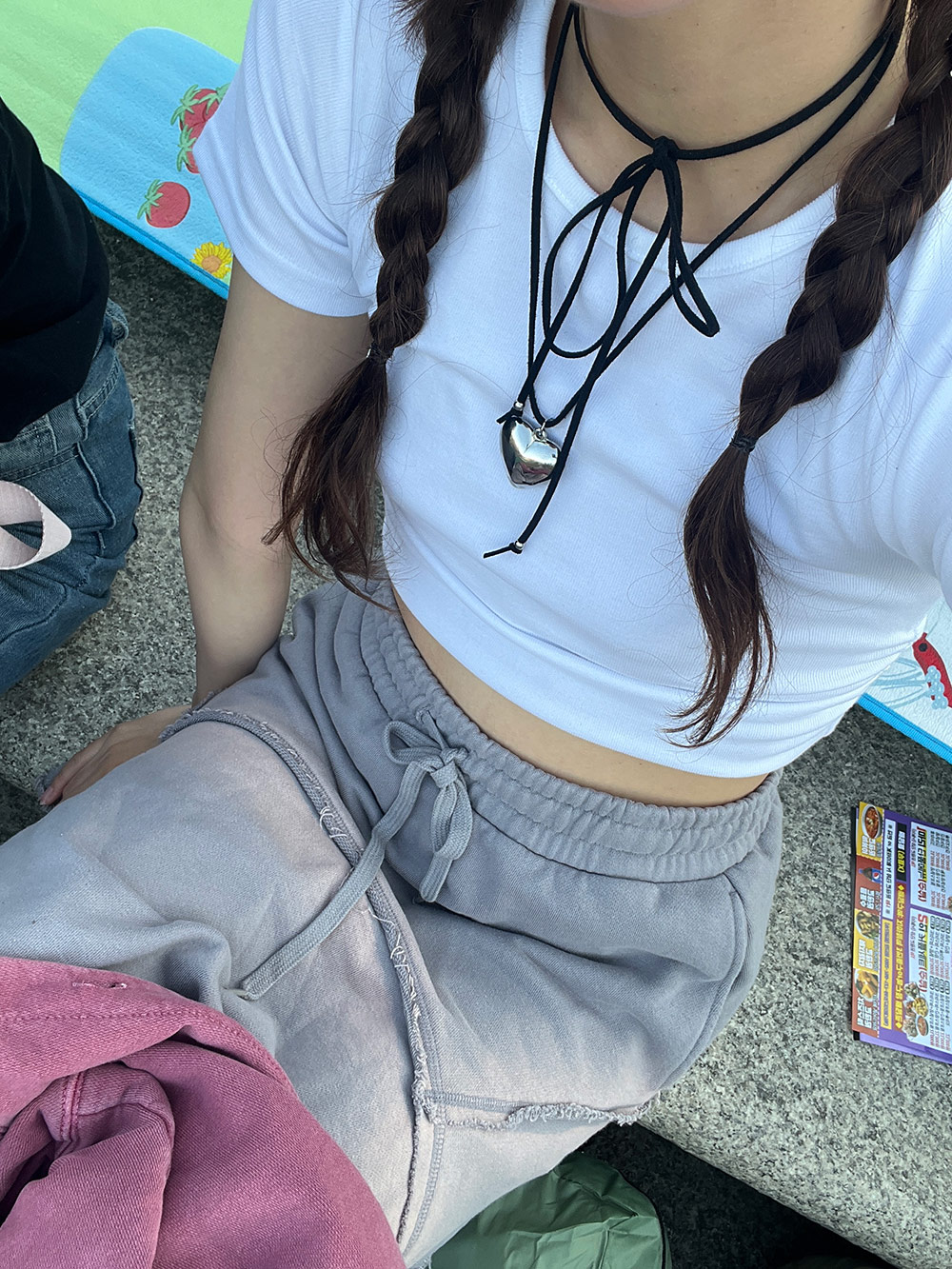 サイドシャーリングクロップドTシャツ | 詳細画像16