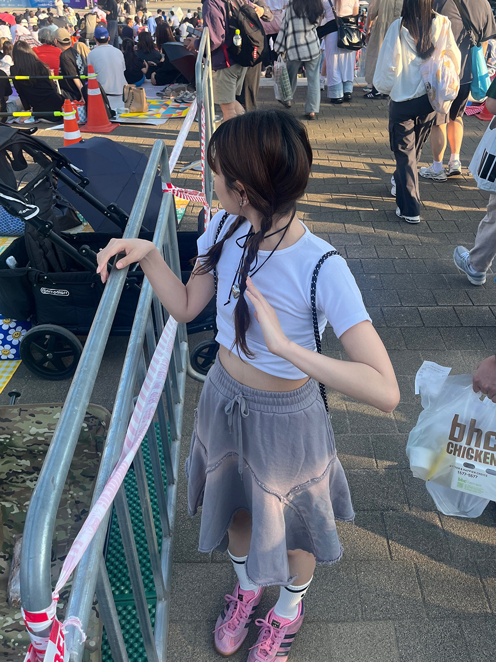 サイドシャーリングクロップドTシャツ | 詳細画像17