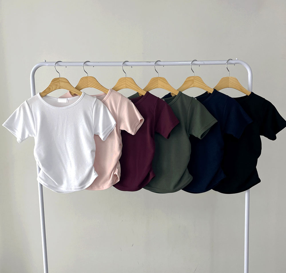 サイドシャーリングクロップドTシャツ | 詳細画像20