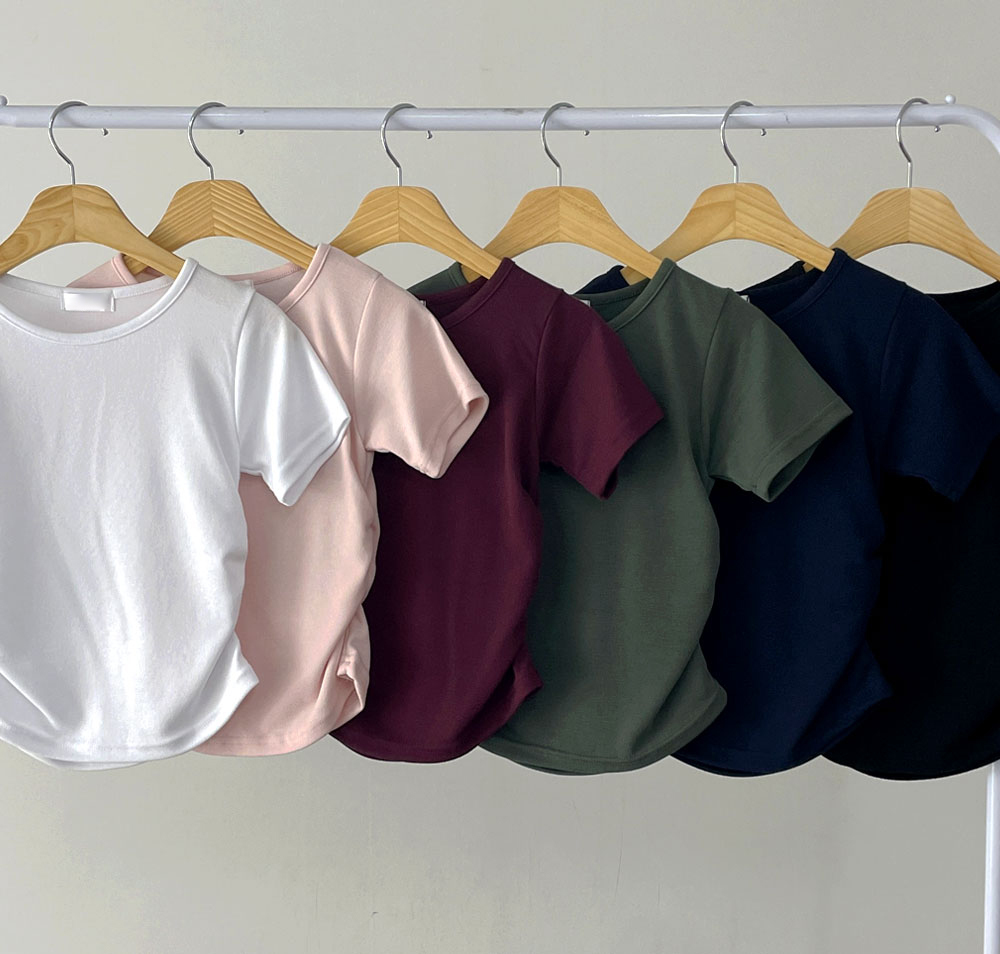 サイドシャーリングクロップドTシャツ | 詳細画像21