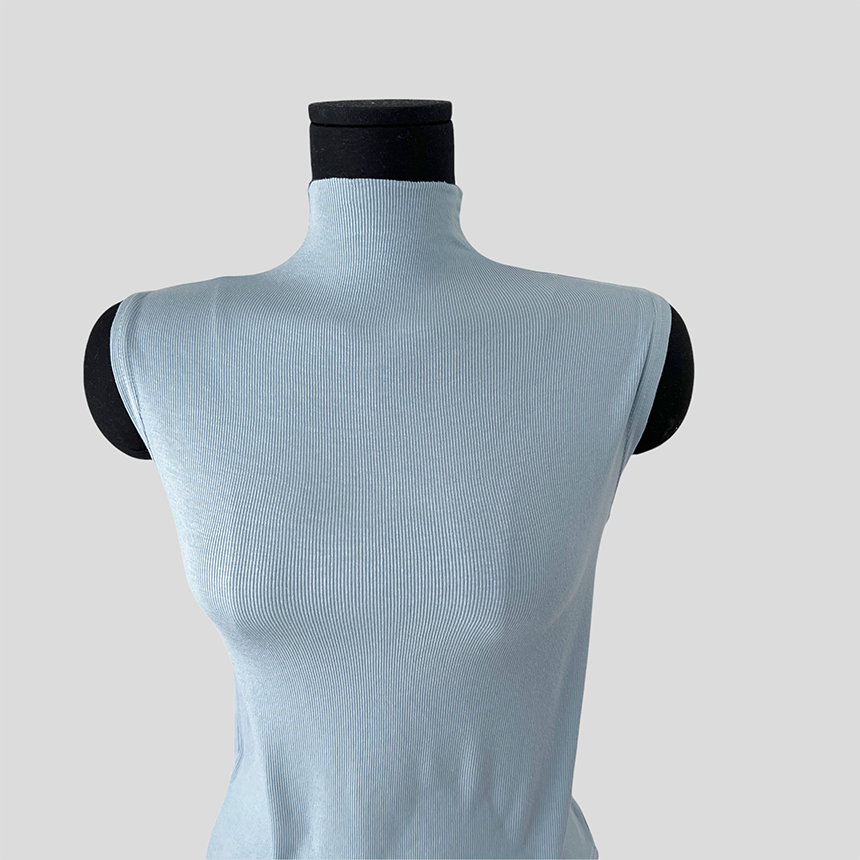 ハイネックリブノースリーブ | 詳細画像18