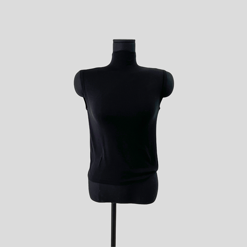 ハイネックリブノースリーブ | 詳細画像19