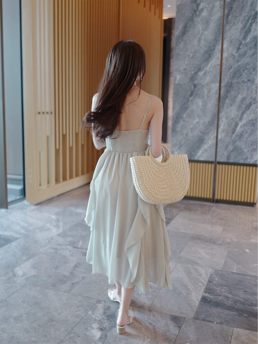 ペーパーハーフムーンバッグ | 詳細画像4