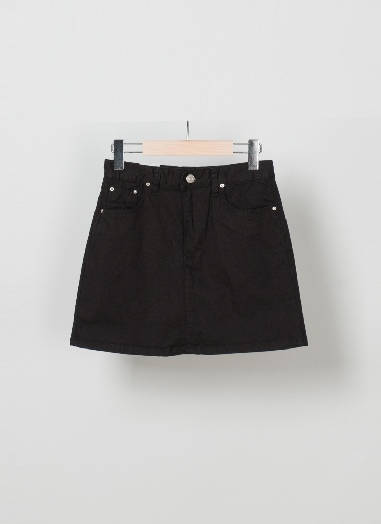 DIESEL 黒 ミディパンツスカート ボタン付き ミニスカートパンツ | レディースファッション通販 - DHOLIC