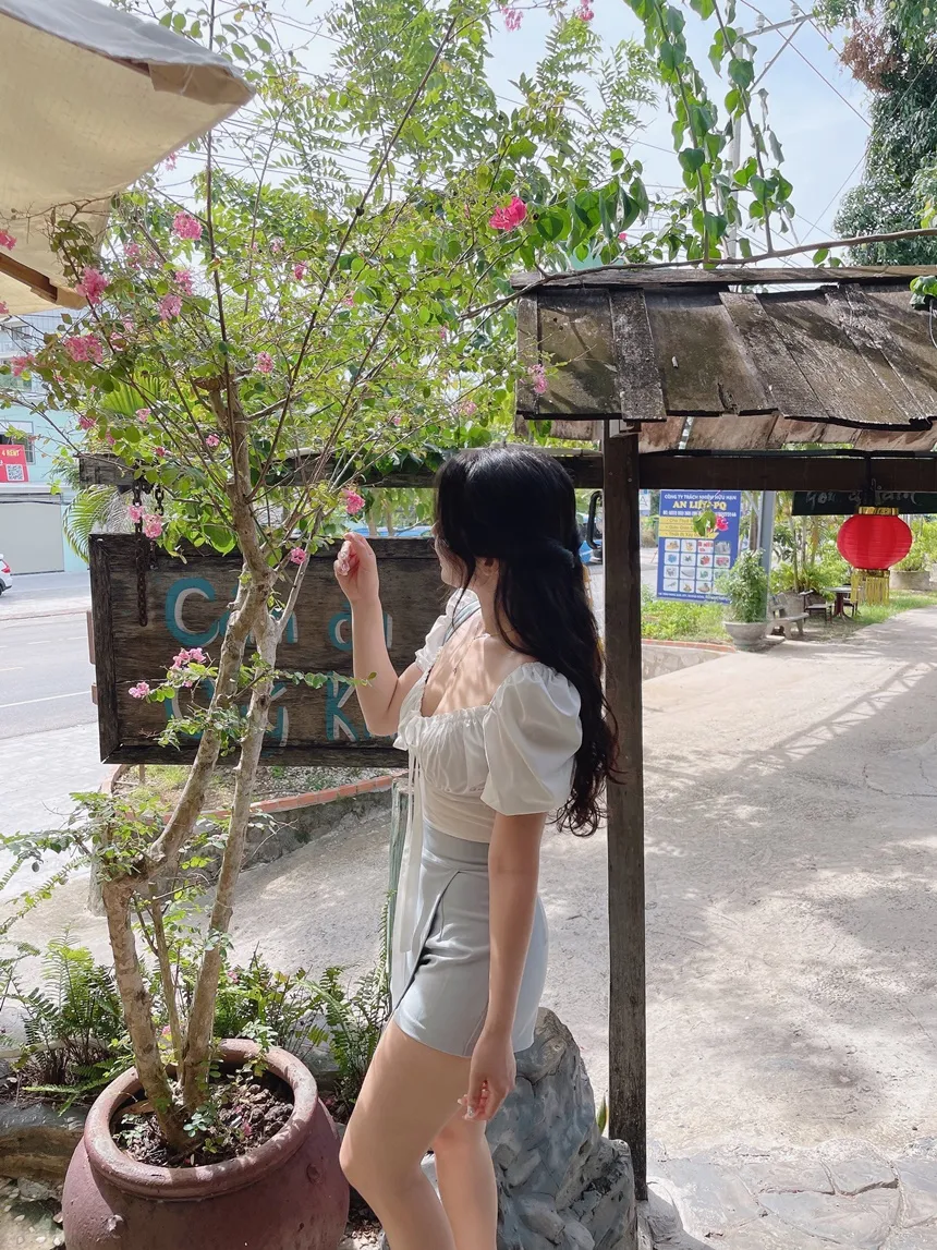 スリットミニスカートパンツ | mirangmirang | 詳細画像5