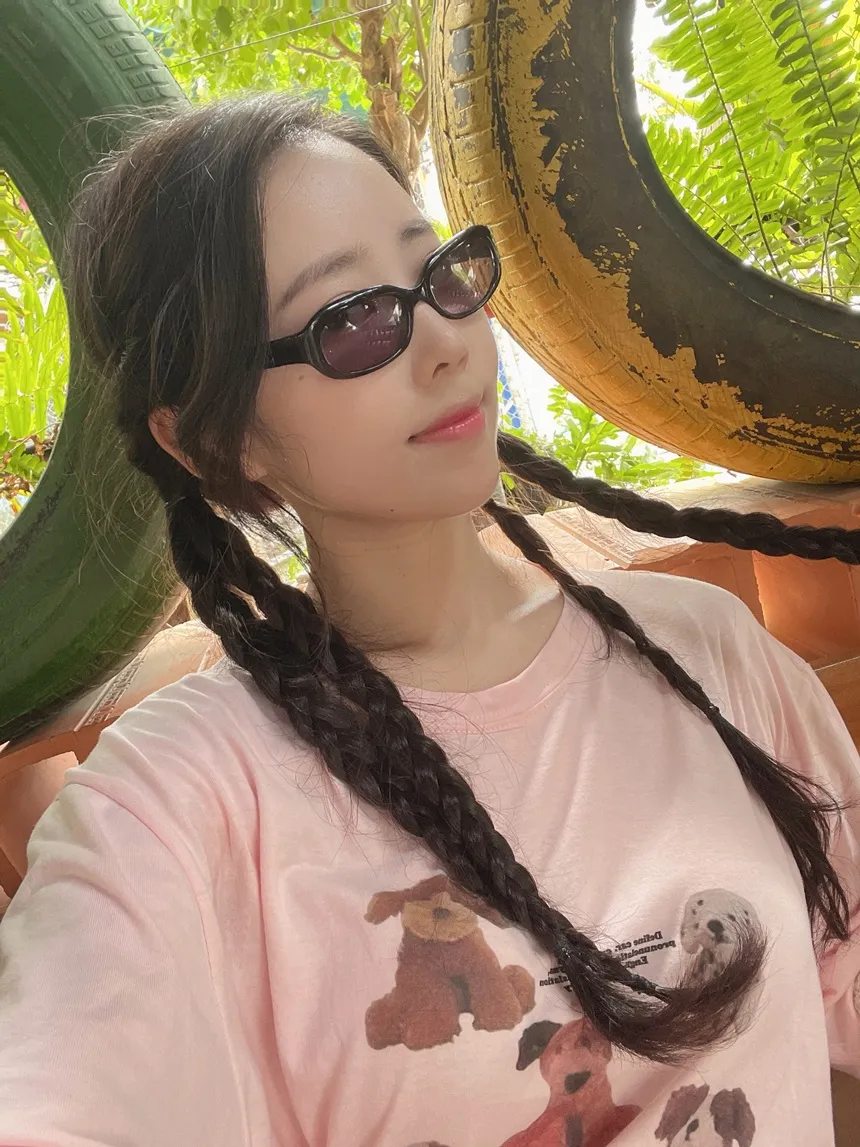 ミックスドッグプリント半袖Tシャツ | mirangmirang | 詳細画像25