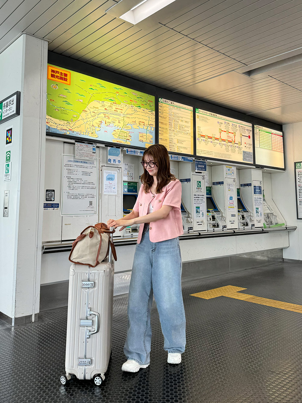 2WAY配色ボストンバッグ | 詳細画像13