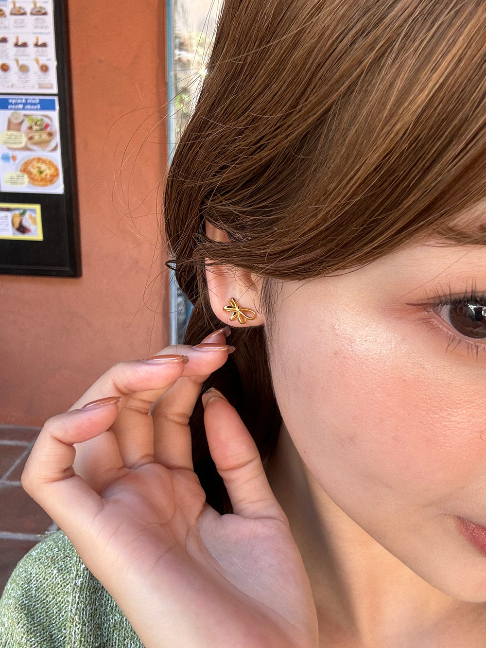 ニュアンスリボンピアス | 詳細画像7