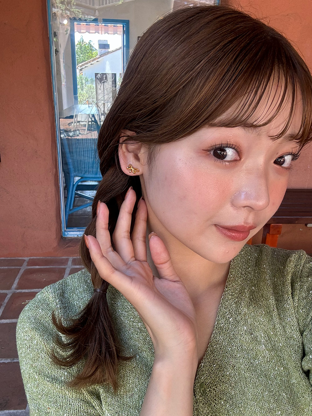 ニュアンスリボンピアス | 詳細画像13