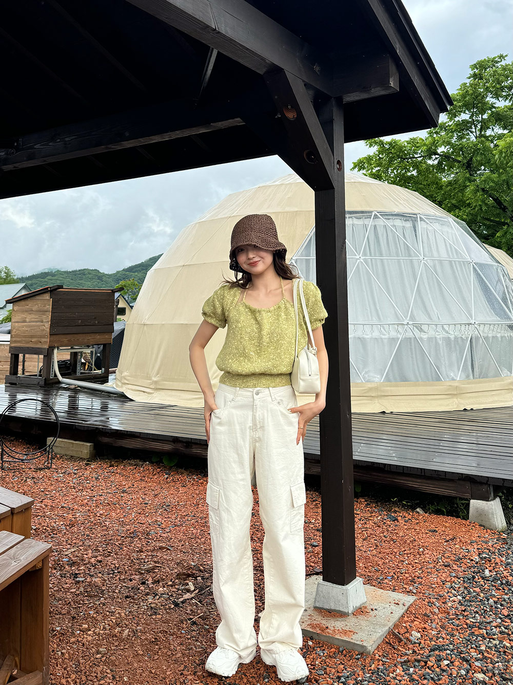 ホルターパフカラーミックスニット | 詳細画像11