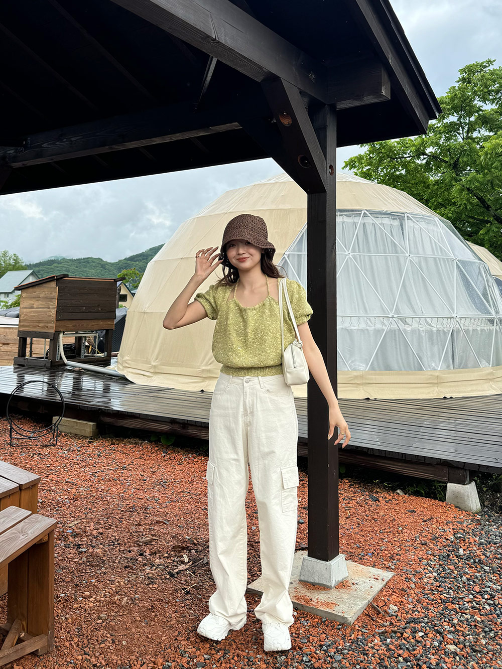 ホルターパフカラーミックスニット | 詳細画像13