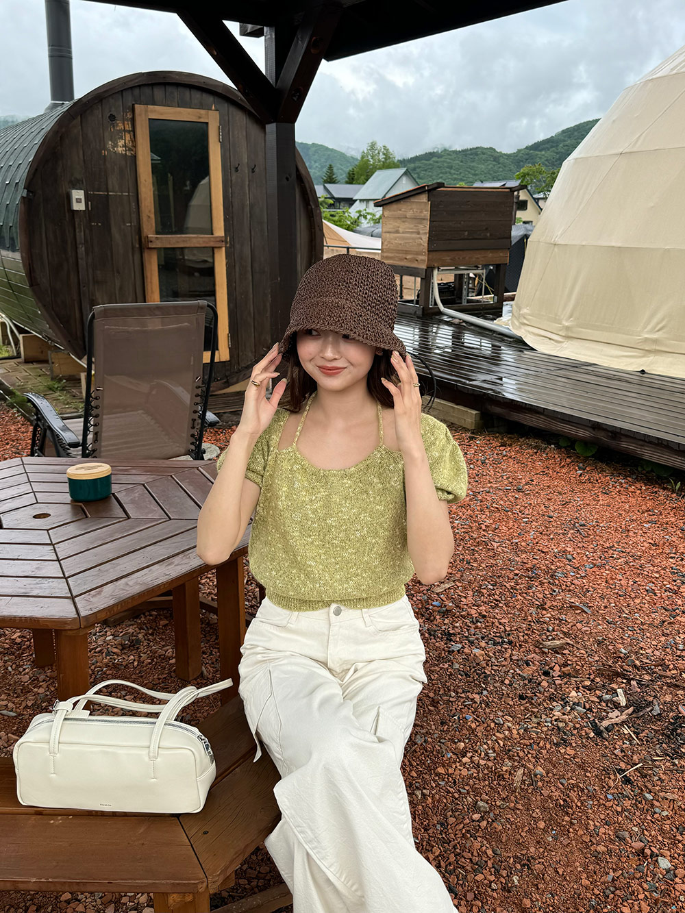 ホルターパフカラーミックスニット | 詳細画像14