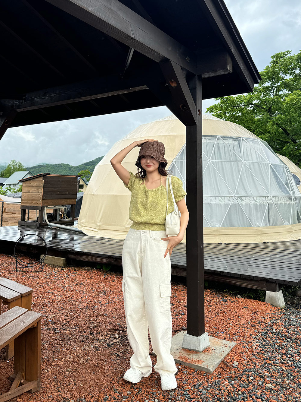 ホルターパフカラーミックスニット | 詳細画像15